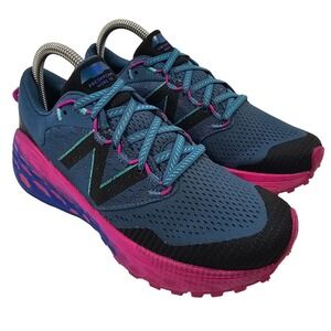 New Balance Women's Navy Blue Teal and Pink Athletic Shoes